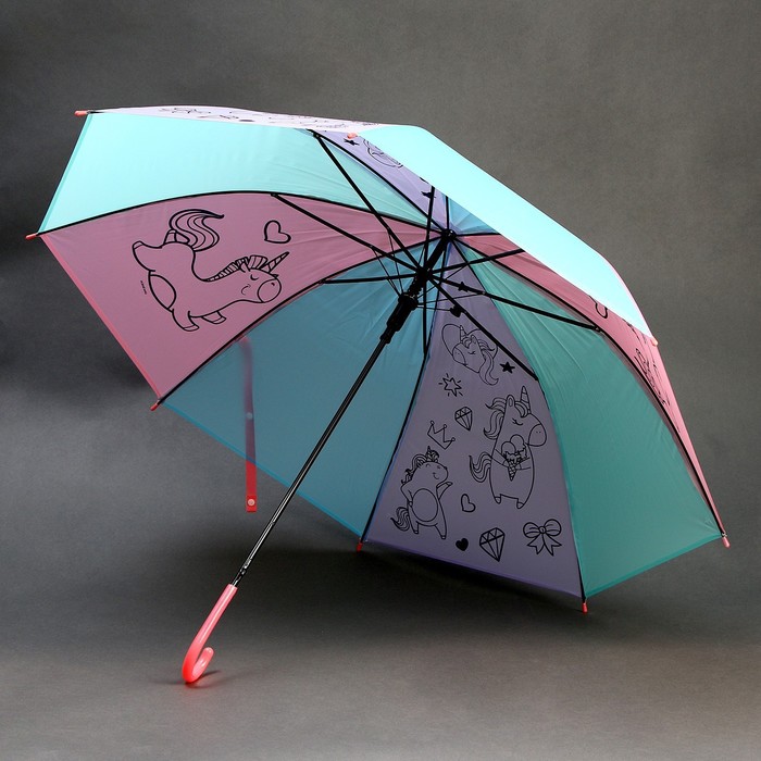 Зонт детский «Сказочная единорожка», d=90см - фото 1906249657