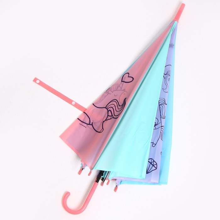 Зонт детский «Сказочная единорожка», d=90см - фото 1906249653