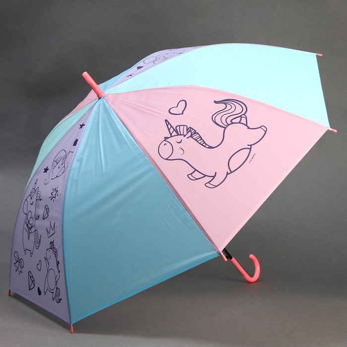 Зонт детский «Сказочная единорожка», d=90см - фото 1906249655