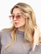 Очки солнцезащитные OneSun, uv 400, линза 3.7×4.5 см, розовый  (артикул 9446135)  большой выбор товаров оптом и в розницу по низким ценам с доставкой