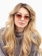 Очки солнцезащитные OneSun, uv 400, линза 3.7×4.5 см, розовый  (артикул 9446135)  большой выбор товаров оптом и в розницу по низким ценам с доставкой