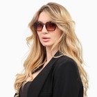 Очки солнцезащитные женские «OneSun. Леопардовый принт», uv 400, линза 3.6×4.5 см, коричневый - Фото 4