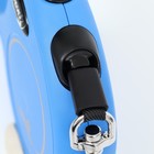 Рулетка Flexi  New Classic S (до 15 кг) 5 м лента, синяя 9592388 - фото 14450729