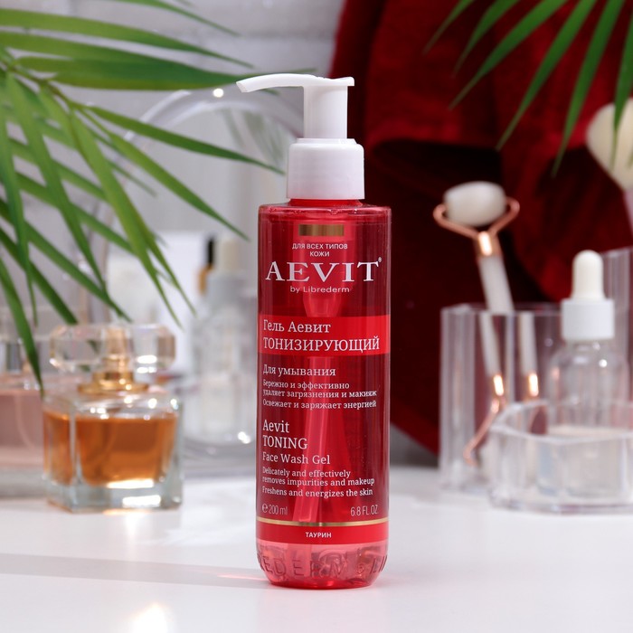 Гель для умывания Aevit by Librederm, тонизирующий, 200 мл - Фото 1
