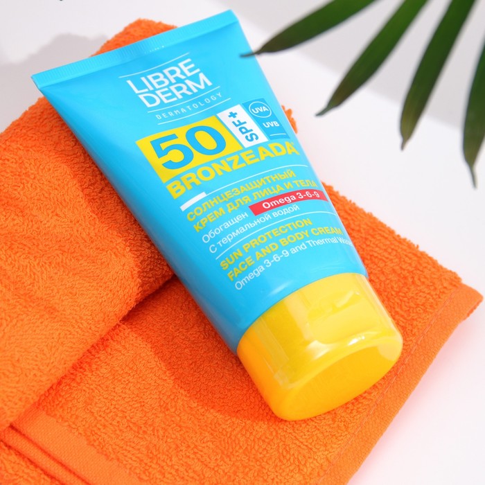 Солнцезащитный крем для лица и тела LIBREDERM 50 SPF+ с Омега 3-6-9, 150 мл 34568
