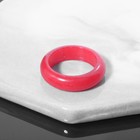 Кольцо литое "Агат красный", размер МИКС (16-19) - фото 10420438