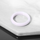 Кольцо литое "Агат розовый", размер МИКС (16-19) - фото 10420441