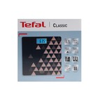 Весы напольные Tefal PP1540V0, электронные, до 160 кг, чёрные, рисунок "Треугольники" - фото 51346298 Весы напольные Tefal PP1540V0, электронные, до 160 кг, чёрные, рисунок "Треугольники" - фото 51346298