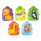 Игрушки для ванны Крошка Я «Путешествие в Африку» книжка и пальчиковый театр, от 1 года - Фото 6