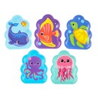 Игрушки для ванны Крошка Я «Подводный мир» книжка и пальчиковый театр, от 1 года - Фото 5