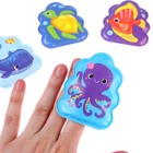 Игрушки для ванны Крошка Я «Подводный мир» книжка и пальчиковый театр, от 1 года - Фото 7