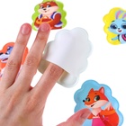 Игрушки для ванны Крошка Я, книжка и пальчиковый театр, по мотивам сказки «Колобок», от 1 года - Фото 6