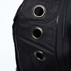 Рюкзак для переноски кошек и собак, с окном, 32×25×42 см, розовый - Фото 14