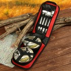 Подарочный набор для пикника «Природа зовёт»: 6 предметов 9305579 - фото 4337902