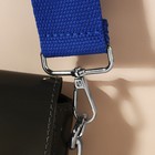 Ручка для сумки, стропа, 135 ± 3 × 3,8 см, цвет синий - Фото 6