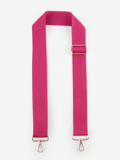 Ручка для сумки, стропа, 140×3.8 см, цвет розовый