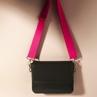 Ручка для сумки, стропа, 140 × 3,8 см, цвет розовый - фото 9279090