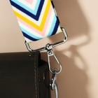 Ручка для сумки «Орнамент», стропа, 135 ± 3 × 3,8 см, цвет разноцветный - фото 9279114