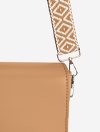 Ручка для сумки «Ромбы», стропа, 135±3×3.8 см, цвет горчичный, белый - Фото 6