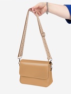 Ручка для сумки «Ромбы», стропа, 135±3×3.8 см, цвет горчичный, белый - Фото 8