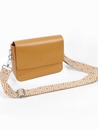 Ручка для сумки «Орнамент», стропа, 135±3×3.8 см, цвет горчичный - Фото 7