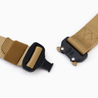 Ремень тактический, застёжка кобра, 130 см, ширина 3.7 см, хаки - Фото 3