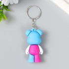 Брелок для ключей на кольце «Разноцветный мишка», резина, 3×2×5.5 см, МИКС - Фото 5