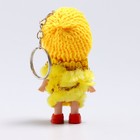 Кукла в шапочке и шарфе, 3 х 3 х 7 см, цвета микс - Фото 4