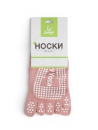 Носки для йоги Sangh, р. 36-39 см, МИКС - Фото 6