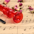 Блокфлейта Music Life, 8 отверстий, немецкая система, красная - Фото 3