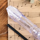 Блокфлейта Music Life, 8 отверстий, немецкая система, белая - Фото 5