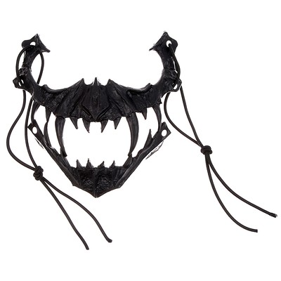 Маска «Челюсть дракона» чёрная