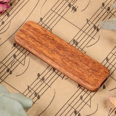 Казу Music Life, деревянный, 9.5×2.8 см