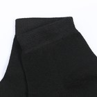 Носки укороченные, цвет чёрный, размер 29 - Фото 3