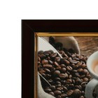 Картина Кофе 21х16 см рамка микс - Фото 3