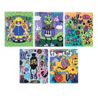 Тетрадь 48 листов в клетку, «Абсурд», обложка мелованный картон, МИКС - Фото 1