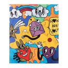 Тетрадь 48 листов в клетку, «Абсурд», обложка мелованный картон, МИКС - Фото 3