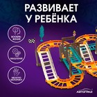 Автотрек «Дино-трек», с машинкой, работает от батареек - Фото 3