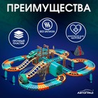 Автотрек «Дино-трек», с 2 машинками, работает от батареек - Фото 2