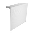 УЦЕНКА Экран на чугунный радиатор «Лидер», 690×610×150 мм, 7 секций, металлический, белый - Фото 3