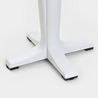 Набор садовой мебели "Прованс": стол круглый диаметр 65 см + 2 кресла, белый - Фото 3