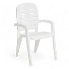 Набор садовой мебели "Прованс": стол квадратный 80 х 80 см + 4 кресла, белый - Фото 5