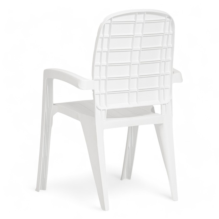 Набор садовой мебели "Прованс": стол квадратный 80 х 80 см + 4 кресла, белый - фото 1891541522