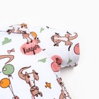 Боди для девочки Кенгуру, цвет белый, рост 62-68 см - фото 24580027