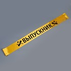 Набор на выпускной «Выпускник университета», 2 предмета: лента золотая, ободок с шапочками - Фото 5