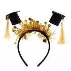 Ободок выпускника «Выпускник университета» с шапочками - Фото 2