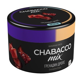 Бестабачная смесь Chabacco "Гренадин Дропс", 50 г, medium 9601023