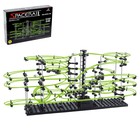 УЦЕНКА Конструктор динамический «Трек Марблс», светится в темноте, размер трассы 2200 см, 488 деталей - Фото 1