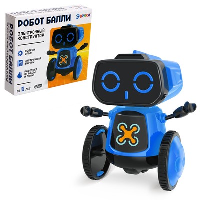УЦЕНКА Электронный конструктор «Робот Балли», работает от воды и соли