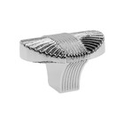 Ручка-кнопка CAPPIO, цинк, d=35 мм, цвет хром - Фото 2